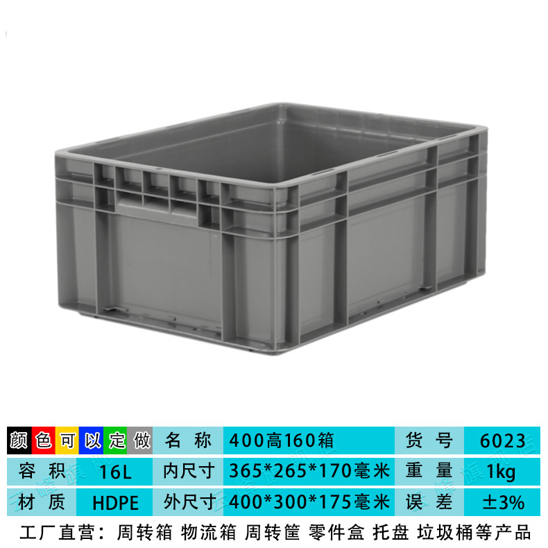EU物流箱 多功能塑料周转箱在汽车配件与仪器仪表领域的创新应用